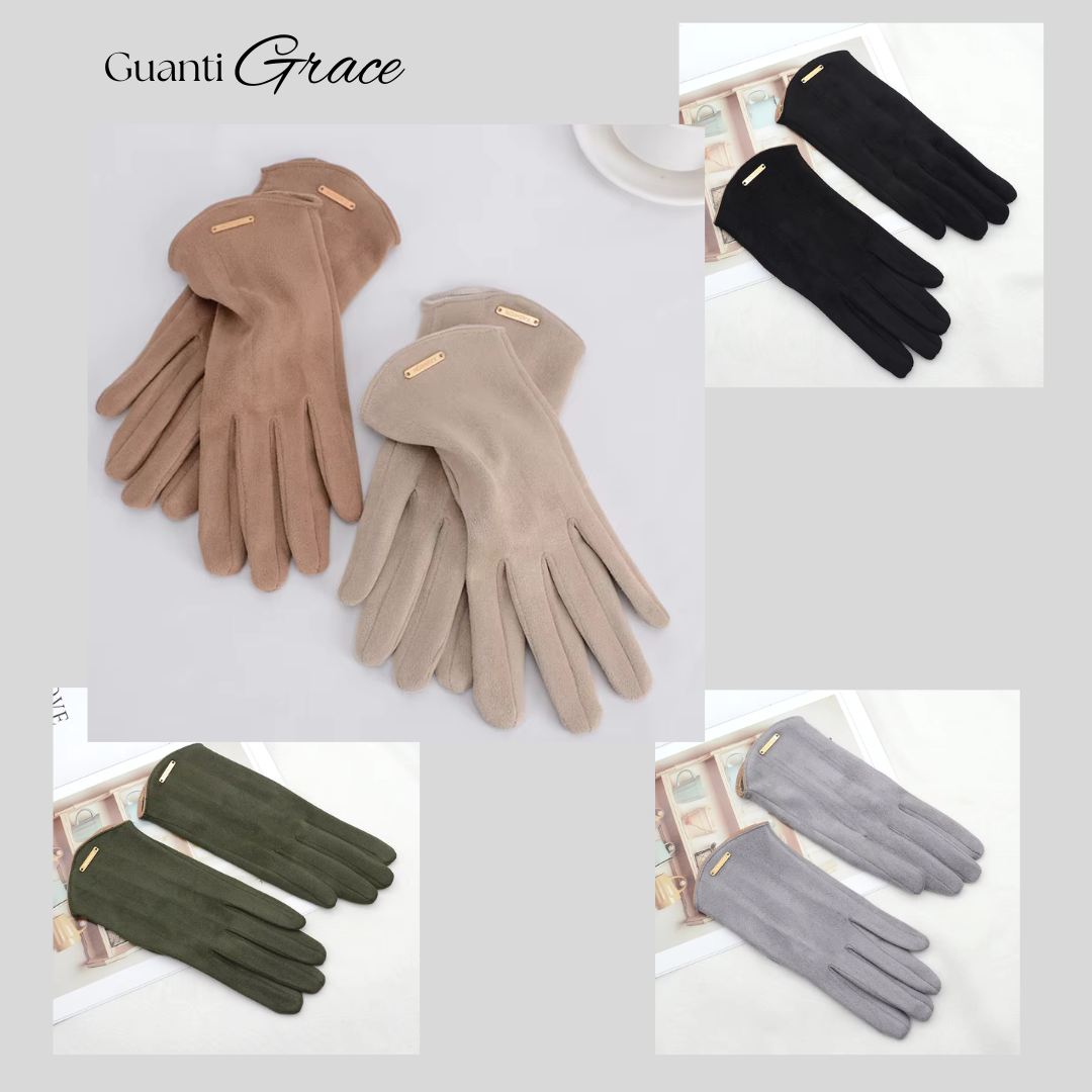 GRACE™ - Guanti scamosciati